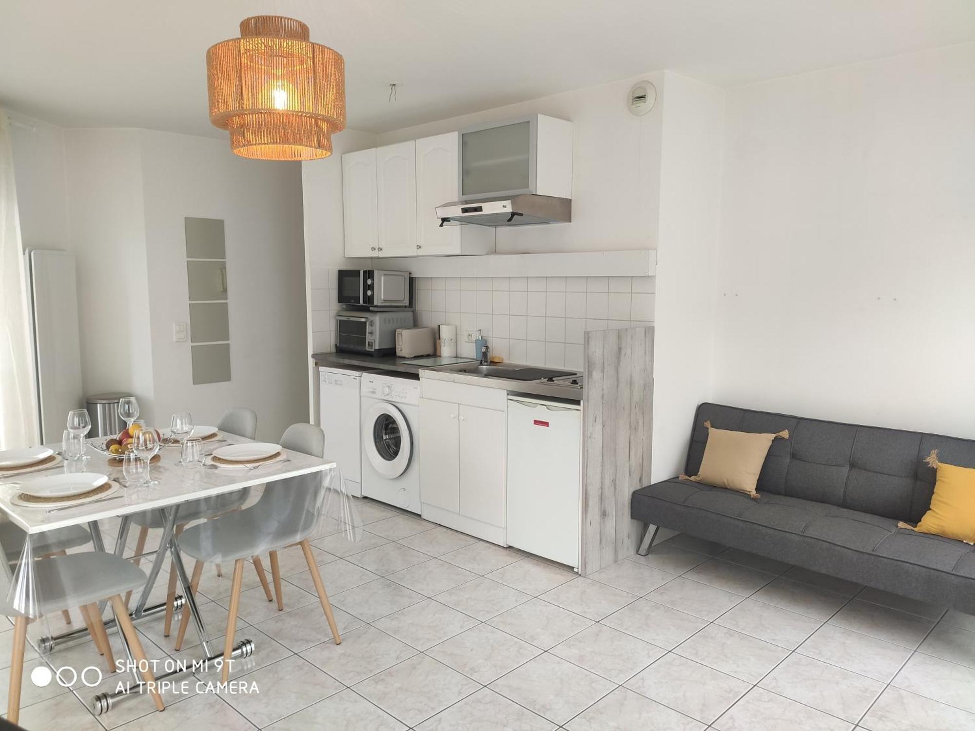 Sublime T2 Lumineux Avec Balcon - Rue Gratuite Amiens Exterior foto