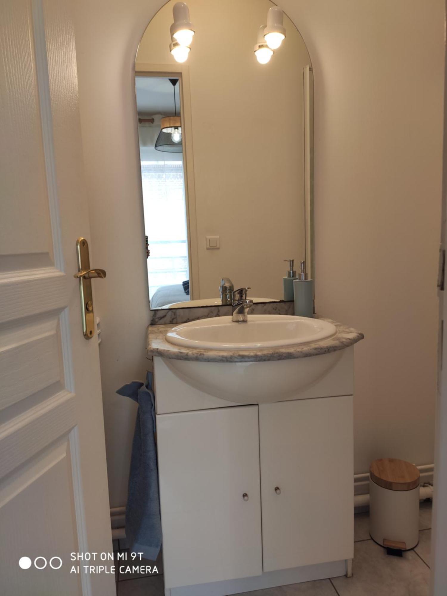 Sublime T2 Lumineux Avec Balcon - Rue Gratuite Amiens Exterior foto